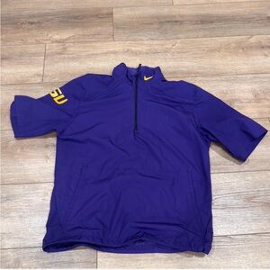 LSU Nike Purple Athletic Top